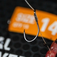 Preston Innovations Natural N-30 Barbed Eyed Hooks